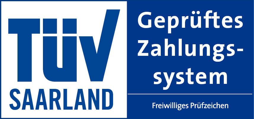 TÜV Saarland Geprüftes Zahlungssystem